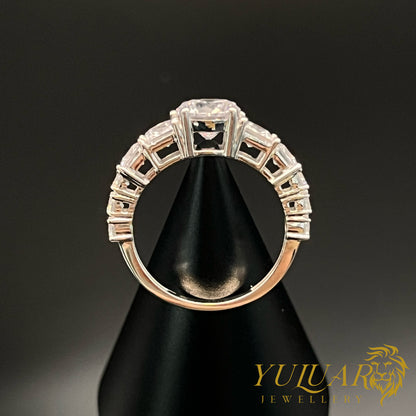 Women's Engagement Ring CZ