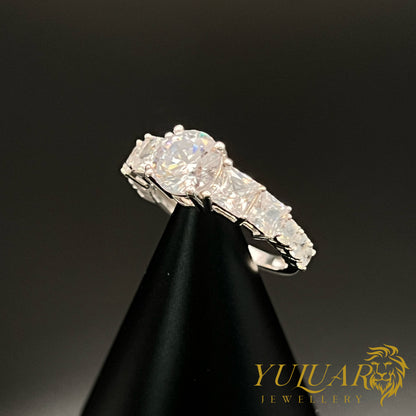 Women's Engagement Ring CZ