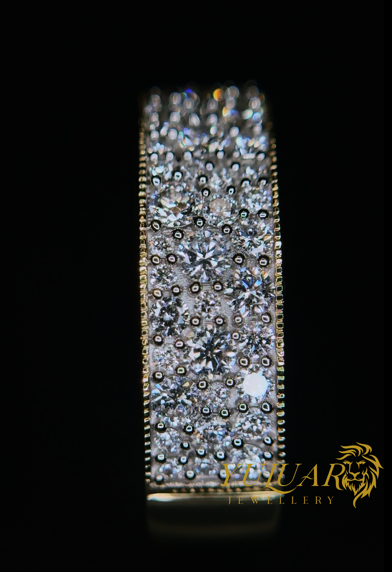 1.00 CT TW ROUND BRILLIANT CERTIFIED LAB-GROWN DIAMOND MEN'S WEDDING BAND IN 14K YELLOW GOLD (H/VS)